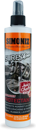 Simoniz Sure Shine Auto Detailer – 10 oz Bottle Professional Mist and Wipe Vehicle Protectant – Instantly Provides a Just Waxed Look & Feel - for Cars, Trucks, SUVs, Boats & Bikes (Juicy Cherry)