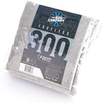 The Rag Company - Edgeless 300 - Microfiber Detailing Towels, Perfect for Removing Polishes, Sealants, and Glaze; Great for Interior Cleaning and Dirty Jobs; 300GSM, 16in x 16in, Ice Grey (10-Pack)