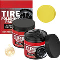 2PC 100g Auto tire Polishing Paste, with Sponge ，Cleaning Polishing，Product，Car Tire Shine for Trucks Sedans RVs SUV