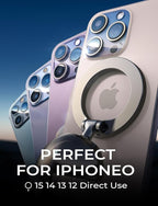 LISEN for MagSafe Car Mount [Strongest Magnet Power] Phone Mount for Car [Ultra Stable Exclusive Patent] All-Metal Magnetic Car Phone Holder Fit All Mobiles iPhone 16 15 14 13 Pro Max Plus.