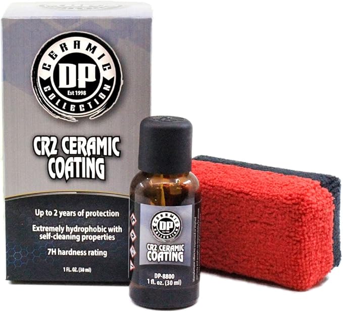 | DP CR2 Ceramic Coating | Advanced Protection for Paint & Surfaces | Long-Lasting Hydrophobic Barrier | DP-8800 | 30ml