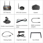 Haloview BT7 RV Backup Camera Wireless FHD 1080P DVR Rearview Full-Color Night Vision Cam and 7" Monitor System Adapter for Furrion Pre-Wired RV,Truck,Trailer,Truck,Camper,Van,Pickup