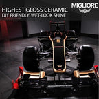 Migliore Strata Coating: High Gloss SiO2 PRO Ceramic Coating & Car Sealant │ 1-2 Years of Protection │ Apply After Car Wash Clay Bar Buffer Polisher │ Auto Marine Boat Motorcycle