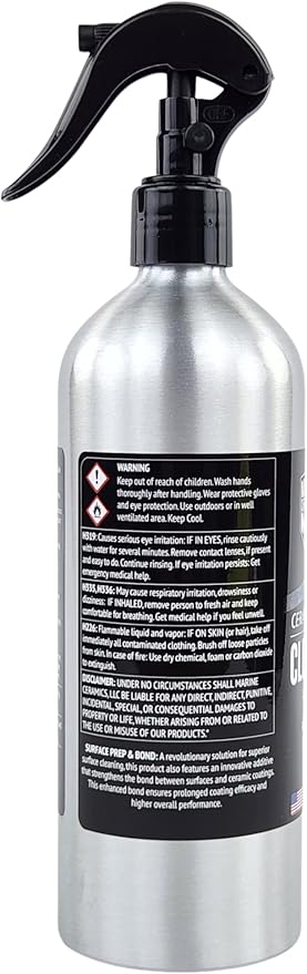 Professional Metal & Chrome Ceramic Coating (150ml Bundle) / 18 Month Protection from Rust, Scratches, Water Spots / 2x Thicker, Easy Application for Railings, Anchors and more