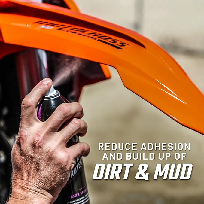 Slick Products Shine & Protectant Spray 17.35 FL OZ. - High Gloss Clear Coating Renew Vinyl, Plastic, Rubber, Trim, Tire, Car, Truck, Motorcycle, Dirt Bike (2-Pack)