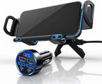 Wireless Car Charger Mount, Auto-Clamping Phone Holder with Fast Charging – Wireless Cell Phone Charging Car Mount for iPhone & Android (Air Vent Mount)