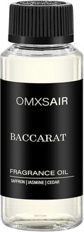 Baccarat Hotel Diffuser Oil Inspired by Baccarat NY hotel 4.1 Fl Oz(120ml) - Hotel Fragrance Diffuser Oil & Home Luxury Scents - Saffron, Cedar,Ambergris Essential Oils Blend for Aromatherapy Diffuser