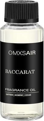 Baccarat Hotel Diffuser Oil Inspired by Baccarat NY hotel 4.1 Fl Oz(120ml) - Hotel Fragrance Diffuser Oil & Home Luxury Scents - Saffron, Cedar,Ambergris Essential Oils Blend for Aromatherapy Diffuser
