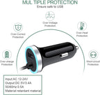 USB C Car Charger, 3.4A Fast Charging Car Charger for Samsung Galaxy S26 S25 Ultra S24 FE S23 S22 S21 S20 S10E S9 S8 Note 20 10 A16 A15 A14 A56 A36 A26 A50 A20 A51 A71 A21 A10E, with 3ft Type C Cable