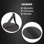 SPTA Clay Bar Pad, 3 Inch Mid Grade,1Pc Handle Grip Pad and 1 Pc Clay Bar Applicator, Synthetic Clay Bar Pad for DA Polisher and Rotary Polisher for Car Detailing, Clay Bars Auto Detailing -CHMLP3MA