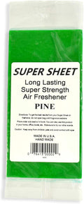Super Sheet Small (7.5"x3.75") Under Seat Car Air Freshener (Pine)