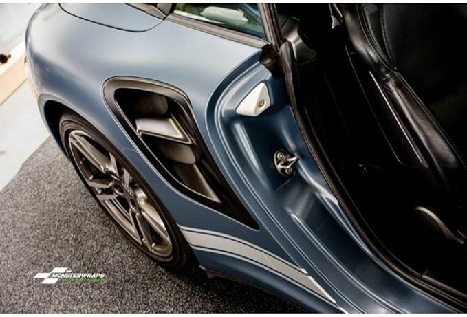 3M Car Wrap Roll 2080 Satin Thundercloud | S271 | (5ft x 8ft (40 Sq/ft)) | Automotive Vinyl Wrap for Cars - Car Interior Wrap & Exterior | w/Free Instawraps Pro Glove