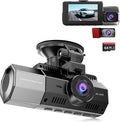 4K+2.5K+2.5K Dash Cam, STARVIS 2 Sensor, Dash Camera 3-Channel, Free 64GB Card, Dashcam with 5G WiFi GPS, G-Sensor,Loop Recording, HDR, 24H Parking Monitor, Time-Lapse Recording, 256GB Max