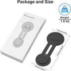 Laptop Phone Mount Magnetic Phone Holder for Monitor for MagSafe iPhone 17 16 15 14 13 12 & All Phones Phone Side Mount Adapter for Computer Monitor Display for Tesla, Phone Laptop Bracket Accessories
