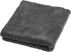 40X40cm Microfiber Towel for Car Washing and Detailing, Thickened Drying and Cleaning Cloth(Gray 1pc)