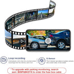 Fitcamx Front 4K+Rear 1080P Dash Cam Adapts for Hyundai Santa Fe 2024-2026 (Part No#P6000), OEM Factory Look, 2 Way HD Video, Built-in WiFi & APP, Loop Recording, G-Sensor, Easy to Set, 128GB Card