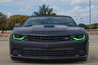iJDMTOY RGBW Multicolor LED Circuit Board Ambient Lighting Kit Compatible with 2016-2020 Chevrolet Camaro, Control_By_Smartphone