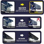 Fitcamx Front 4K +Rear 1080P Dash Cam Adapts for Ford F150 2013-2020, with Screw Behind Your Cover (HD2-6275), OEM Style, Dual HD Video, WiFi & APP, Loop Recording, G-Sensor, Easy to Set, 128GB Card