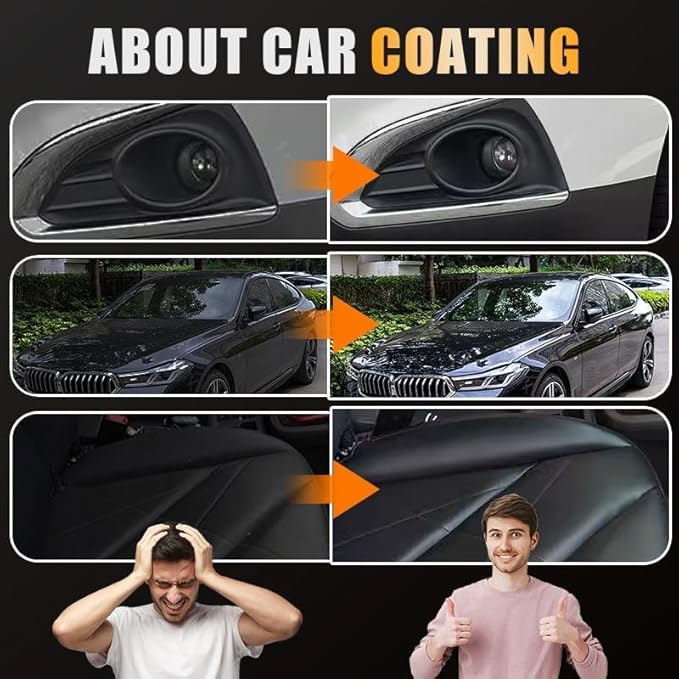 2Pcs Car Interior Detailer & Protectant, Polishing Cleaner Car Interior Spray, All Purpose CarInterior Detailer Spray, CarInterior Cleaner for Dashboards, Seats, Leather, Plastic (2PCS)