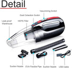 Handheld Vacuum Cordless car Cleaner, Powerful Cyclone Suction, Portable Rechargeable Household