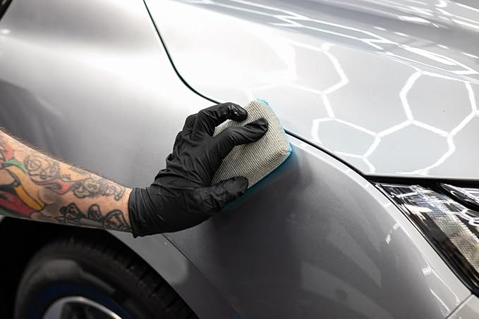 The Rag Company Gtechniq CSL Ceramic Coating 30 ml No Soak Coating Applicator Kit Bundle