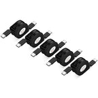 5Pack Retractable Car Charger USB C Cable Android Phone Charger Fast Charging Cord 3.3FT for iPhone 17 Pro Max 16e 15,Samsung Galaxy S26 Ultra/A17/A36/A37/A57/A56/S25FE/A16/A54/S24/Z Fold7,Pixel 10a 9