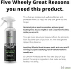 Wheely Great Tire Dressing Spray - Protects Rubber from U.V. Rays - Rubber Tire Conditioner So It Won't Dry Out and Crack - Keeps Tires Black, Not Shiny - Removes Brown Film from Sidewalls