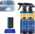 Car Quick-Acting Coating Agent Spray, 120ml Car Nano Hydrophobic Ceramic Coating Kit, Easy-To-Spray Auto Paint Protection For Vehicle Shine & Protection (2PCS)