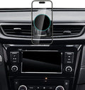 SKYLOTEC Phone Holder for Nissan Rogue/Rogue Sport 2014-2020 Accessories Car Magnetic Phone Mount Compatible with MagSafe, Strong Magnets Fast Wireless Charger Rogue Cell Phone Holder Base