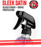 Adam's Polishes SiO2 Infused Invisible Undercarriage Spray, Black Satin, 16 oz