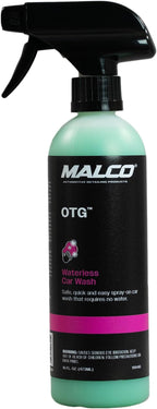Malco OTG Waterless Car Wash (16 Oz.) - 100% Waterless Car Wash Spray/No Water or Bucket Needed/Safe and Effective Cleaning Solution for Cars/Great for On The Go or Regular Use (199416)