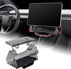 BarBaren for Tesla Model Y Juniper Under Screen Storage 2025 2026/ Model 3 Highland 2024-2026, Center Console Organizer for Tesla Model Y Juniper Accessories, Hideable