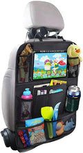 Tianle Backseat Car Organizer - Premium Car Organizer with 10" Table Holder, 9 Pockets, Road Trip Essentials for Travel Accessories (1 Pack)