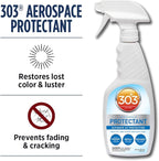 303 Products Aerospace Protectant Spray, UV Protection, Repels Dust, Dirt, & Staining, Matte Finish, Restores Like-New Appearance, Outdoor Cleaning Supplies 16 Fl. Oz. (6 Pack)