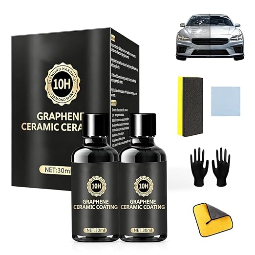 Cristal Serum – Advanced Graphene Ceramic Coating for Cars, 2026 New Quick Effect Car Coating Spray for Shine & Protection, 10H Graphene Coating for Auto Car Detailing (2)