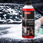 Car Wash Soap High Foam, pH Balanced Car Shampoo with Wax, Concentrated Auto Cleaning Liquid for Scratch-Free Wash, Shine & Paint Protection, for Foam Cannon & Bucket Wash (500ml)