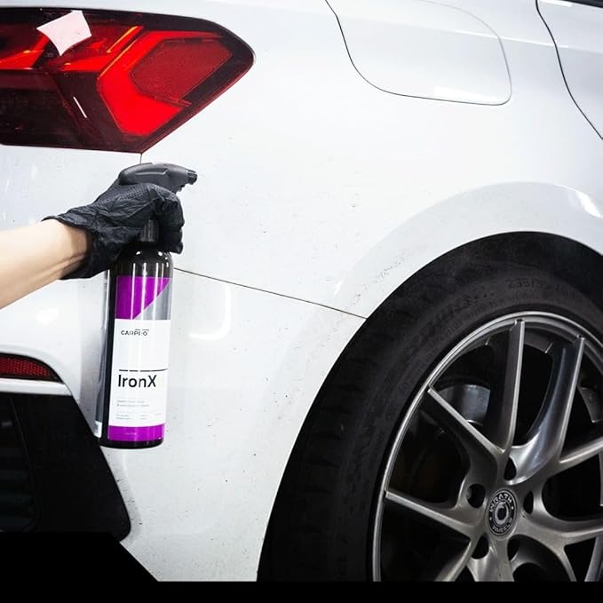 CARPRO IronX Iron Remover: Stops Rust Spots and Pre-Mature Failure of the Clear Coat, Iron Contaminant Removal - 500mL with Sprayer (17oz)