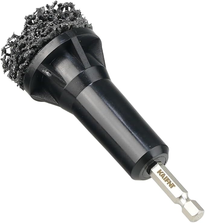 K234 Wheel Hub Resurfacing Kit, Brake Surface and Stud Cleaner, 1/4-Inch Hex Drive, 4 Pads