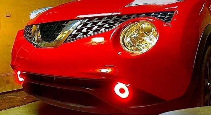 iJDMTOY 72-75mm Size Super Red LED Halo Ring Lighting Kit for Automotive Accent/Ambient or Retrofit Decoration