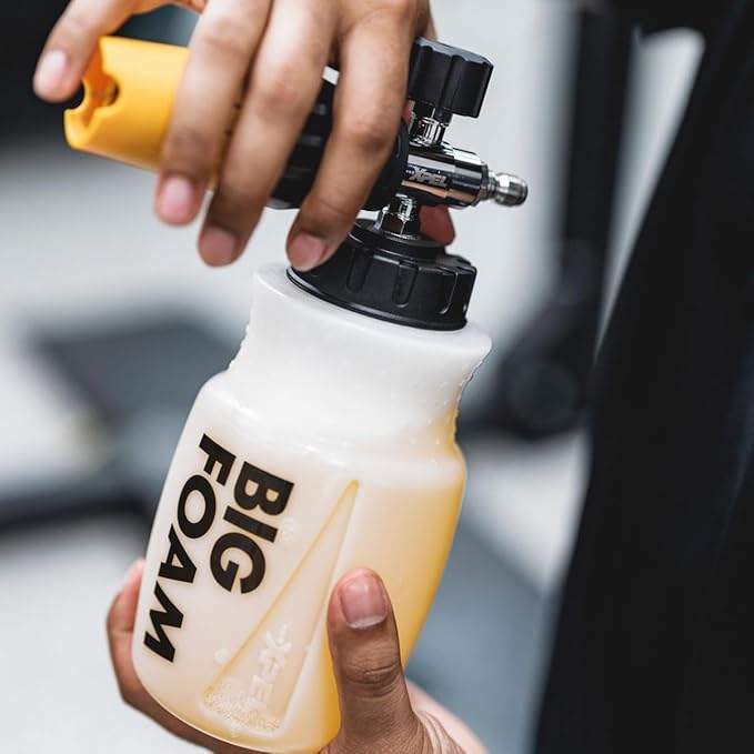 XPEL Big Foam Premium Foam Cannon - Eco-Friendly Efficient Car Detailing - Safe for Paint, Wax, Clear Coat, and Ceramic Coatings, Compatible with XPEL Foam Soap
