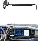 PZK Car Phone Mount for 2022-2025 2026 Chevrolet Silverado 1500/GMC Sierra 1500 LT/RST/ZR2/LTZ/LT Trail Boss Accessories 13.4-Inch Screen Chevy Car Phone Holder Magnetic 15W Fast Wireless Charger