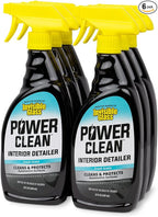 Invisible Glass 92024-6PK Power Clean Automotive Interior Detailer Cleaner Protectant and Conditioner to Restore Interior Surfaces Prevent Fading – 22 fl oz (Pack of 6)