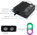 AKEPO New 32W Dual-Head Dual Color RGBW Fiber Optic Lights, 860pcs of Mixed 3 Diameter Optical Fibers in 9.8ft+Music Sound Activated Fiber Optic Star Ceiling Sky Light Kit for Car Headliner Star/Home