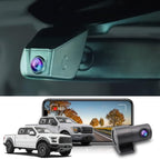 Fitcamx Front 2K Rear 1080P Dash Cam for 2021-2025 Ford F150 F250 Limited XLT XL Raptor Lariat Platinum King Ranch Tremor, OEM Look, Dual HD Video, Loop Recording WiFi, G-Sensor, Easy to Use, 64GB