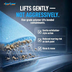 Nanoskin AUTOSCRUB Fine Grade Wash Mitt,Weft Knitted Microfiber [AS-016] Blue, 6" x 8.7"