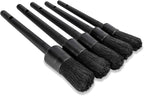 Voodoo Ride ® VR-1028 Five-Piece Detailing Brush Set Synthetic Bristles for Interior/Exterior use