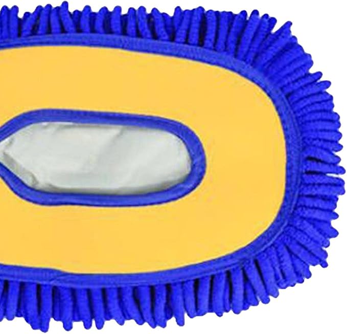 MagiDeal Chenille Car Wash Brush Replacement Head, Highly Absorbent Accessories Detail Cleaning Tool, Scratch Free for Truck SUV Home RV.