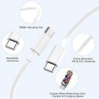iPhone 17 16 15 Charger Fast Charging, 20W USB C Wall Charger Block with 6ft Type C to USB C Cable Cord for Apple iPhone 17/17 Pro/17 Pro Max/17 Air/16/16 Plus/16 Pro Max/15/15 Pro Max/iPad Pro/Mini