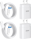 Phone 17 16 15 Charger Fast Charging,30W USB C Phone 17 16 15 Pro Max Charger Block & 8FT Long Type C Cable Cord for i.Phone 17/Air/17 Pro/17 Pro Max/16/16 Pro/16 Pro Max/15/15 Pro Max,White