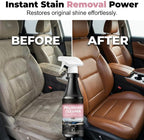 Car Interior Cleaner, 2026 New Polishing Cleaner Car Interior, Cleans & Protects Leather, Vinyl, Plastic, Rubber, Glass with a Streak-Free Finish, Polishing Cleaner Detailer Spray for Vehicle (1pcs)
